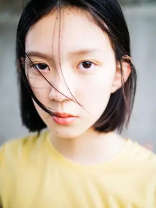 ショート カラー ボブパーマコテ巻き風 パーマNo1深江秀平のヘアスタイル