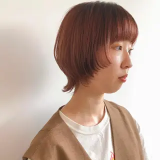 ショート カラー カットハウスwith所属・角田 翔太郎のヘアスタイル