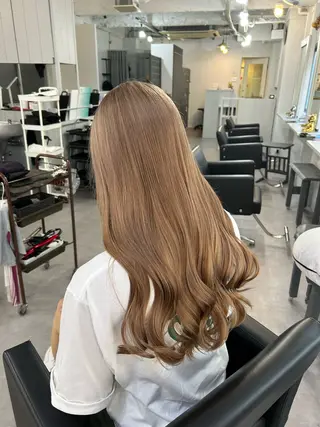 ロング カラー Cielro【 シェイロ 】所属・Cielro/ダブル カラー/西田咲希のヘアスタイル