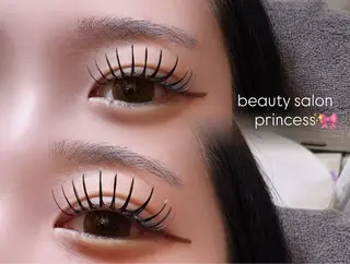 マツエク・マツパ princess 森 碧海のマツエク・マツパデザイン