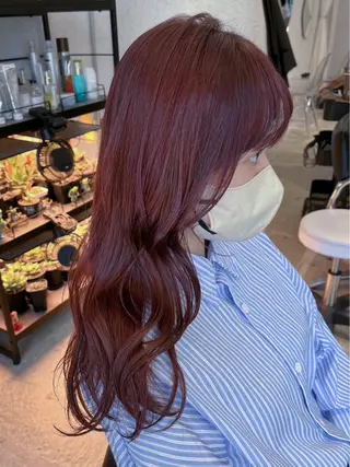 ミディアム baton  hair salon所属・✽透明感ｶﾗｰ ✽ 🍆那須ももこ🍑のヘアスタイル