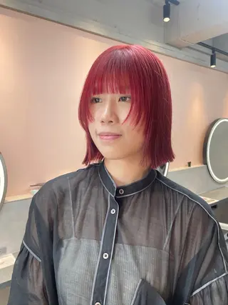 カラー 博多ブリーチ /Ririkaのヘアスタイル