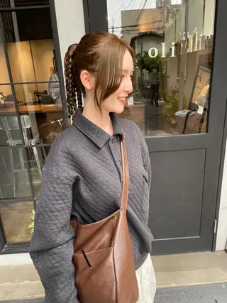 ロング fubuki🪷 似合わせカットカラーのヘアスタイル