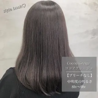 セミロング カラー 【美髪特化 髪質改善サイトウ】のヘアスタイル
