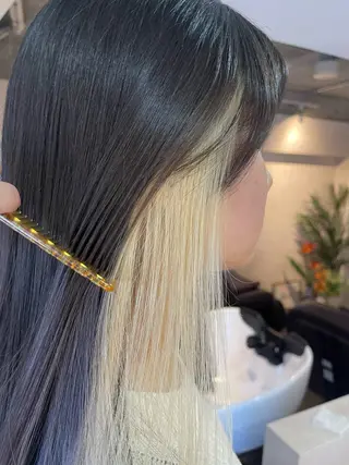 ミディアム カラー hair design SUN room【サンルーム渋谷】所属・レイヤーボブ/渋谷 /メンズyuinaのヘアスタイル