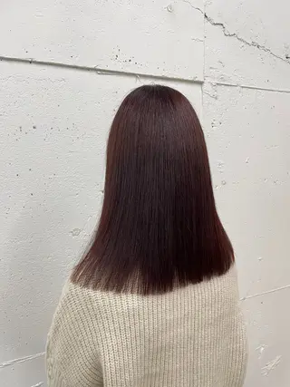 ミディアム カラー suzu 🤍 【 grace 】のヘアスタイル