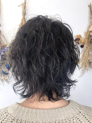 パーマ メンズ メンズサロン　アソビ元町店所属・メンズサロン アソビ元町のヘアスタイル