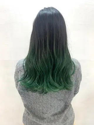 ロング カラー 田中大星 /ボブ 縮毛矯正のヘアスタイル