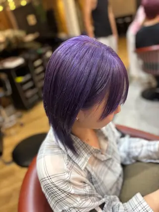 カラー 二宮 彩香のヘアスタイル