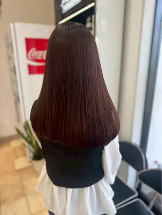 カラー 甲斐谷 真凜のヘアスタイル