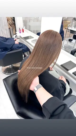 カラー Parve Mix/ 平 奈果🎀のヘアスタイル