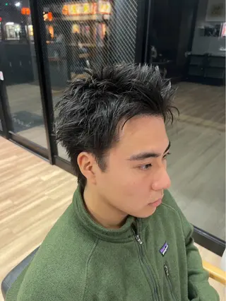 ショート メンズ 戸村 海斗のヘアスタイル