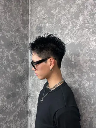 ショート メンズ 💙メンズカット😎 🌟みく🤍ྀིのヘアスタイル