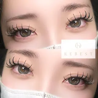 マツエク・マツパ yuuka REBEST心斎橋のマツエク・マツパデザイン