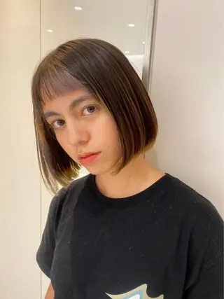 ショート 韓国風パーマ/ヘア セット/店長みづきのヘアスタイル