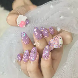 ネイル mily_harajuku所属・韓国ネイル☁️ haruna🌛のネイルデザイン