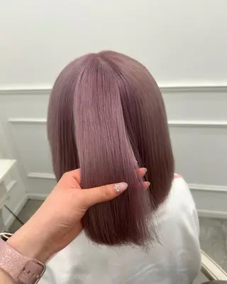 ミディアム 新田 妃那のヘアスタイル