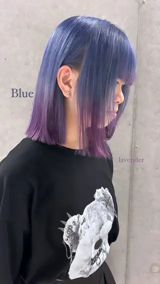 ミディアム カラー shizuna/平尾 /カラー/髪質改善のヘアスタイル