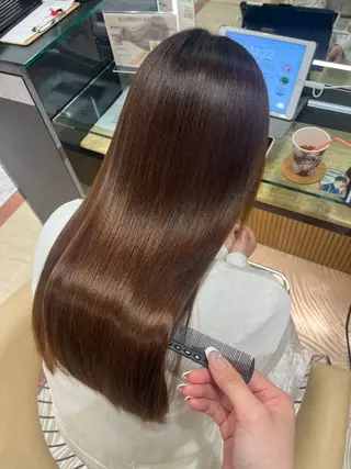 ロング パーマ 髪質改善/艶髪 /SARA💕のヘアスタイル