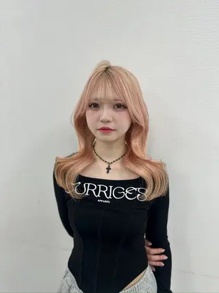 セミロング カラー 上品モテヘア🩶 karen🩶のヘアスタイル