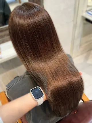 セミロング liko by maris所属・maho 💕のヘアスタイル