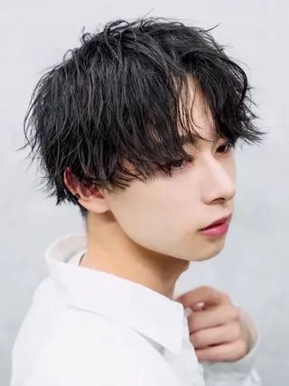 パーマ メンズ 河野 仁胡のヘアスタイル