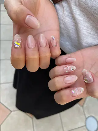 ロング カラー ヘアアレンジ キッズ ネイル マツエク・マツパ アイブロウ 福田 加奈のネイルデザイン