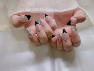 ネイル ETERNA Nail 銀座店【パラジェル/フィルイン/チップ長さだし/マグネット/ニュアンス】所属・ア カリのネイルデザイン