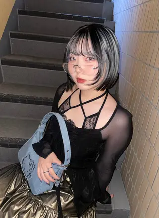 ショート ブリーチ/ハイトーン 心斎橋/honokaのヘアスタイル