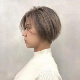 ショート 🌸ハイトーン 新田　廉 🌸のヘアスタイル