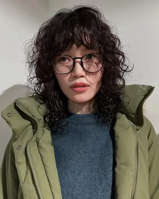 セミロング パーマ 🎀オイダイラ モモカ🎀のヘアスタイル