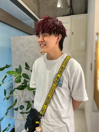 ミディアム カラー メンズ メンズ＆パーマ特化 takumiのヘアスタイル