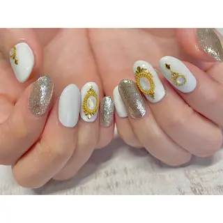 ネイル 𖡼 yumenoのネイルデザイン