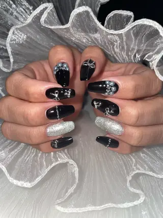 ネイル るか/透明感 カラー/アレンジのヘアスタイル