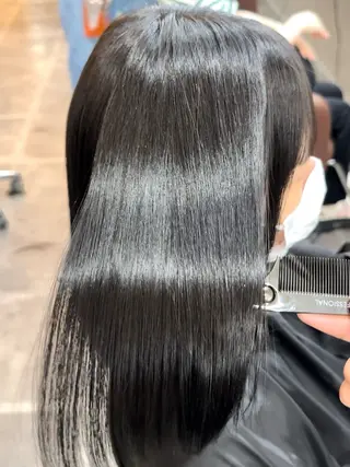 ミディアム _WHITE並木店所属・_WHITE並木店 喜多村天斗のヘアスタイル