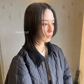 ミディアム hitomi/ 透明感カラーのヘアスタイル