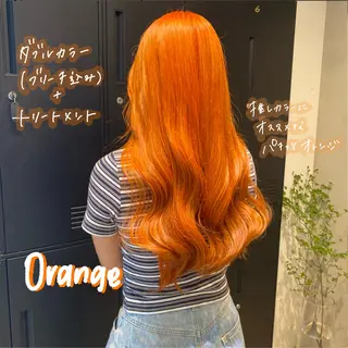 ロング カラー 暖色艶color / ボブ🦩Rioのヘアスタイル