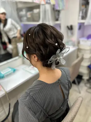 ヘアアレンジ へアセット/心斎橋 支持率No.1✨🌈のヘアスタイル