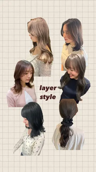 ロング 梅田美容室/カット /Maoのヘアスタイル