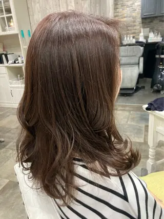 ミディアム The Apartment of Solon Citta 船橋609所属・髪質改善/縮毛矯正/ 美髪/個室/ハラのヘアスタイル