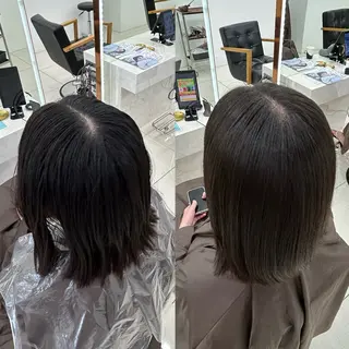 ミディアム Kurumi リトル渋谷のヘアスタイル