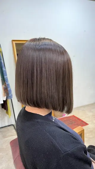 ショート ✨ブリーチなしカラー ×髪質改善✨松村 潤のヘアスタイル