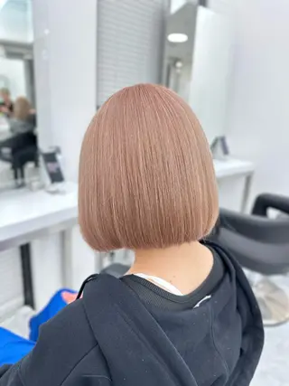 ショート カラー ダブルカラー 韓国レイヤーKYONのヘアスタイル