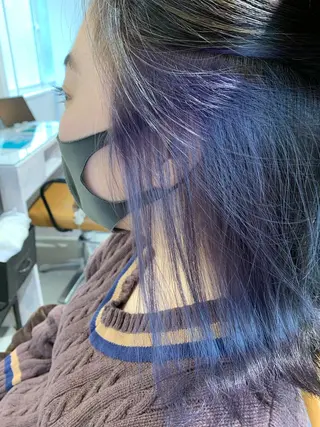 セミロング カラー パーマ ヘアアレンジ メンズ マツエク・マツパ Sia中野新橋 『JUNYA』のヘアスタイル