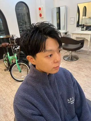 メンズ アロハ　自由が丘所属・メンズカット 募集中✨まゆのヘアスタイル