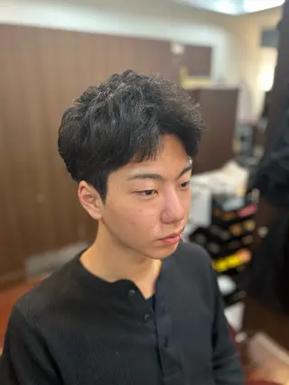 ショート K-STYLE  HAIR  STUDIO  有楽町店所属・メンズパーマ特化/ 福田のヘアスタイル