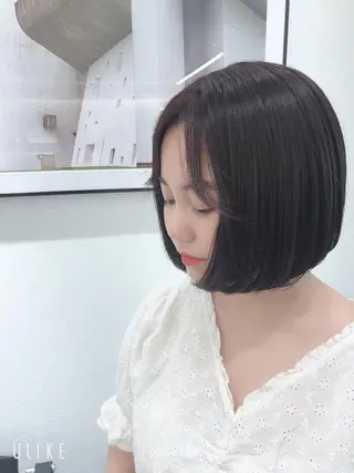 ミディアム カラー ムトウセイマ/艶髪 /艶ケアWブリーチのヘアスタイル