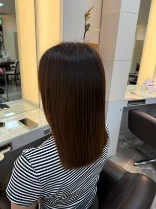 ロング パーマ ヘアーサロンソシエ所属・天王寺美容室/ yuiのヘアスタイル