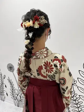 ヘアアレンジ 韓国ヘア🇰🇷/ レイヤーカット✂︎のヘアスタイル