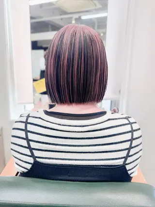 ショート ショート/ボブ ハイトーン❤️原航平のヘアスタイル